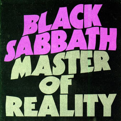 black sabbath master of reality songs